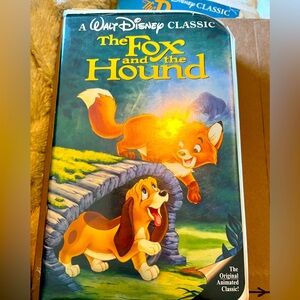 Disney Fox and‎ The Hound Black Diamond Edition VHS Summer Lead